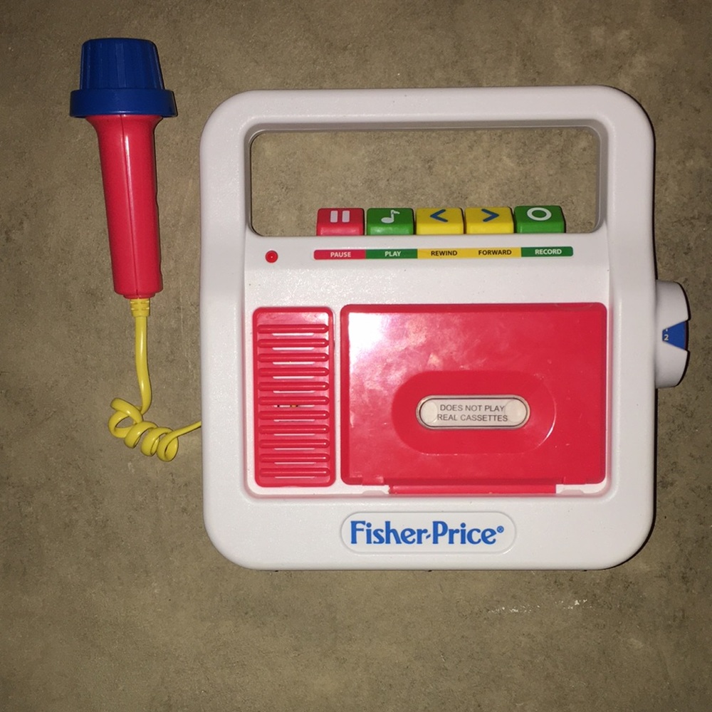 Fisher price tape recorder